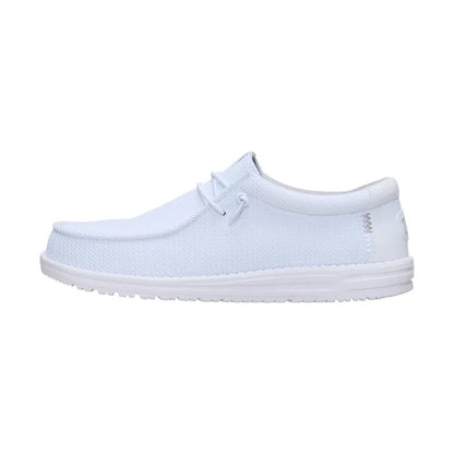 Men's Wally Mesh White