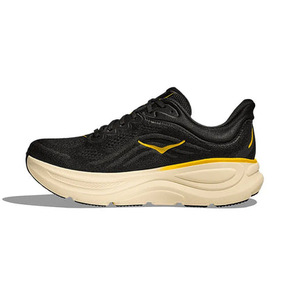 Men's Bondi 9 (X-WIDE) Carbon Black/Yellow Gold