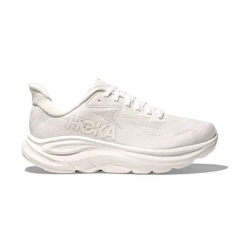 Women's Clifton 10 (WIDE) White/White