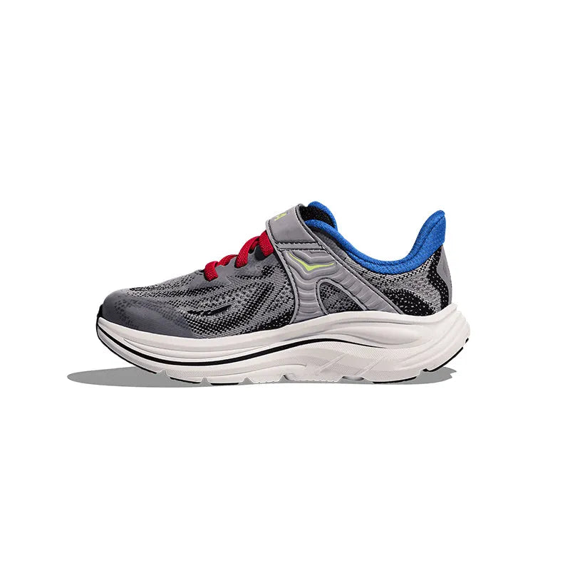 Kid's Preschool Clifton 10 Foggy Grey/Black