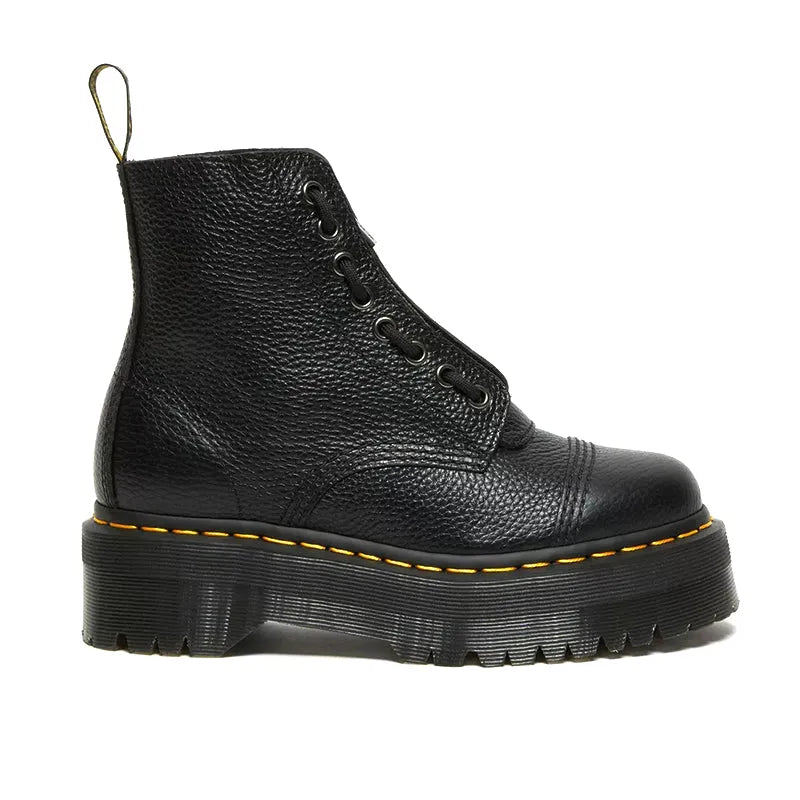 Women's Sinclair Black Milled Nappa Platform