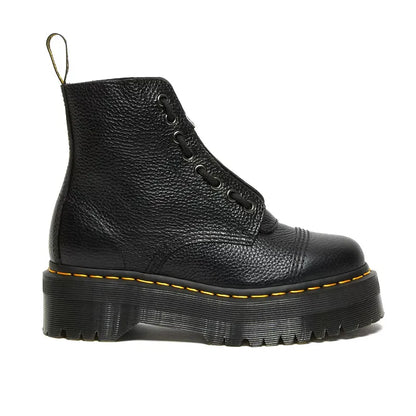 Women's Sinclair Black Milled Nappa Platform