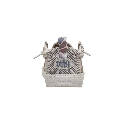 Kid's Grade School Wally Funk Burlebo Taupe/Camo