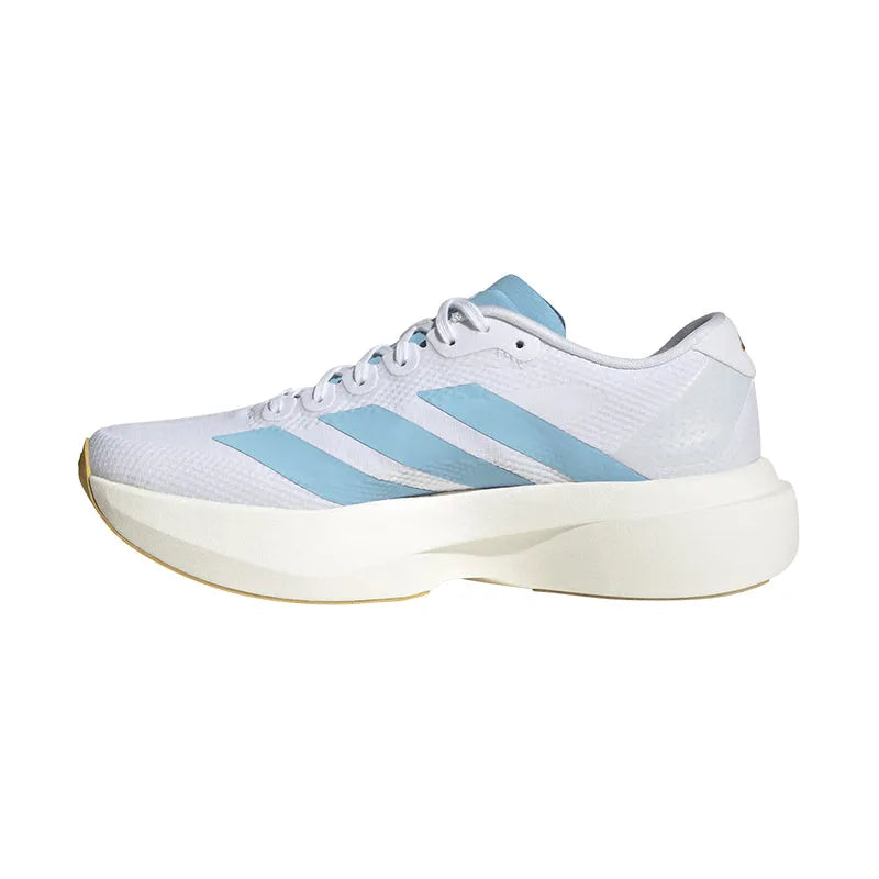 Men's Adizero EVO SL White/Clear Blue/Gold