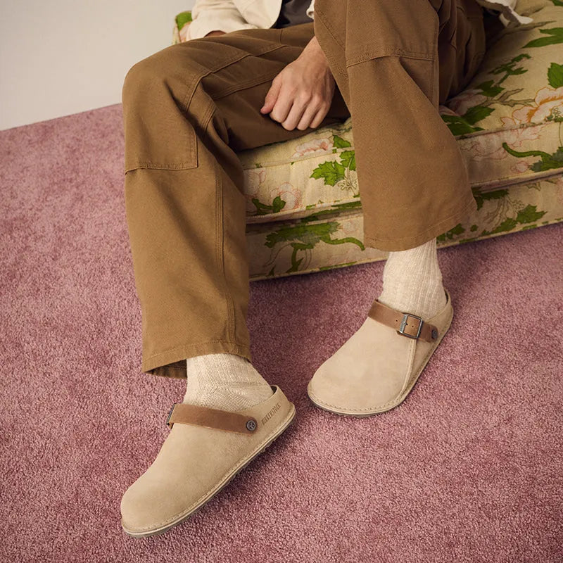 Men's Lutry Sandcastle Suede/Cognac Oiled Leather