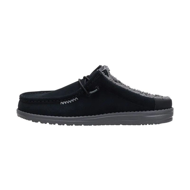 Men's Wally Slip Warmth Black/Smoke Grey