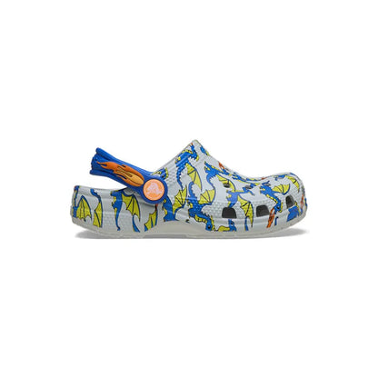 Kid's Toddler Classic Graphic Clog Dragon Atmosphere