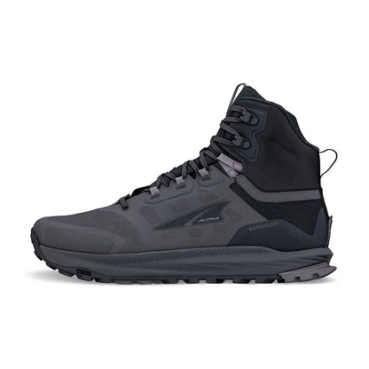 Men's Lone Peak 9 Waterproof Mid Black/Grey