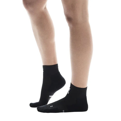 Core Run Sock Mid 2 Pack Black