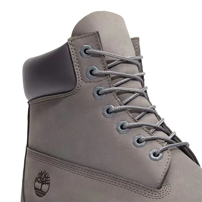 Men's 6" Heritage Waterproof Medium Greyout Nubuck