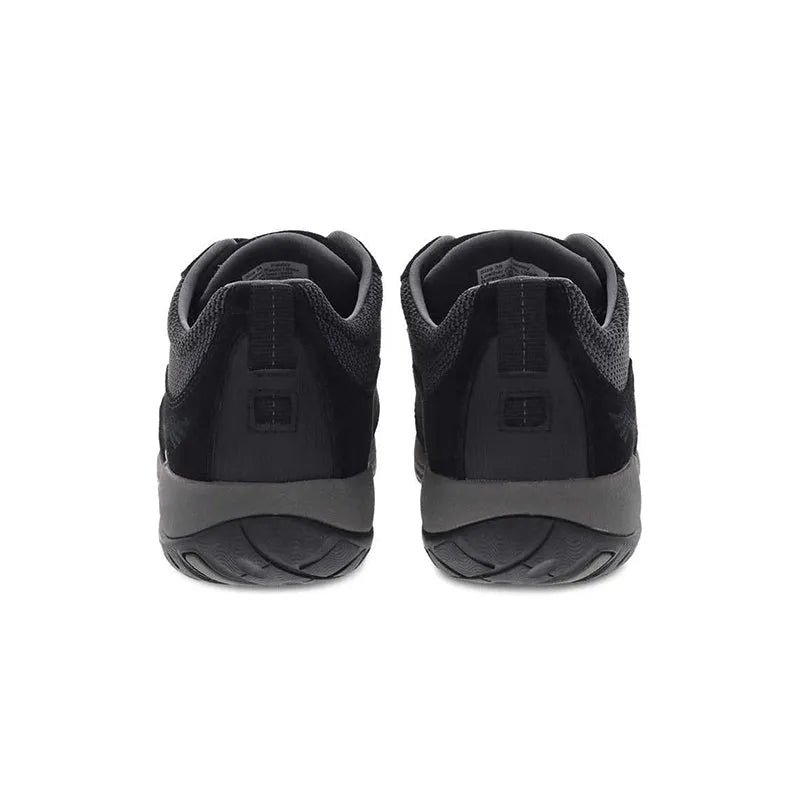 Women's Paisley Waterproof Black/Black Suede