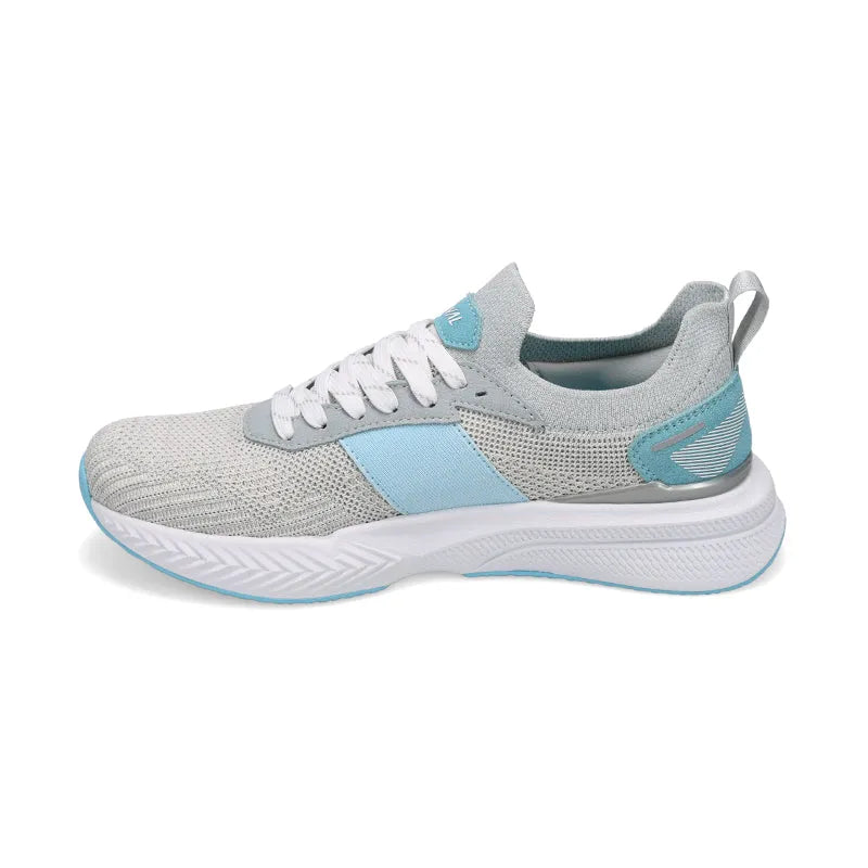 Women's Rally Silver Knit/Sky/Pure White