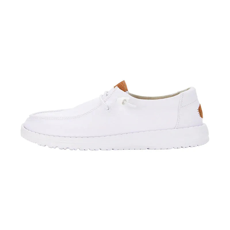 Women's Wendy Stretch Canvas White
