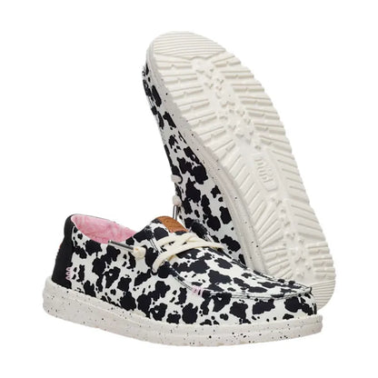 Women's Wendy Spotted Cow Black/Cow