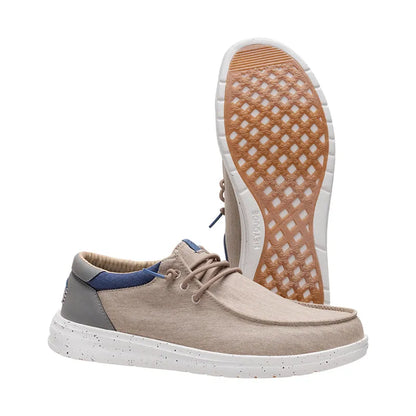 Men's Paul Washed Nylon Doeskin Tan/Multi