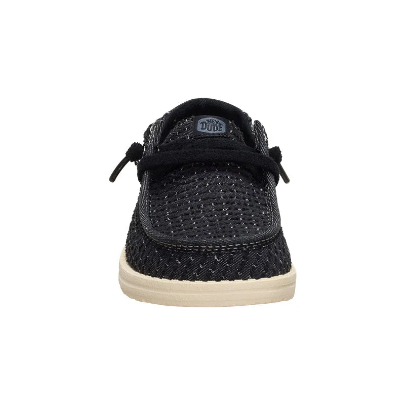 Women's Wendy Frayed Canvas Black
