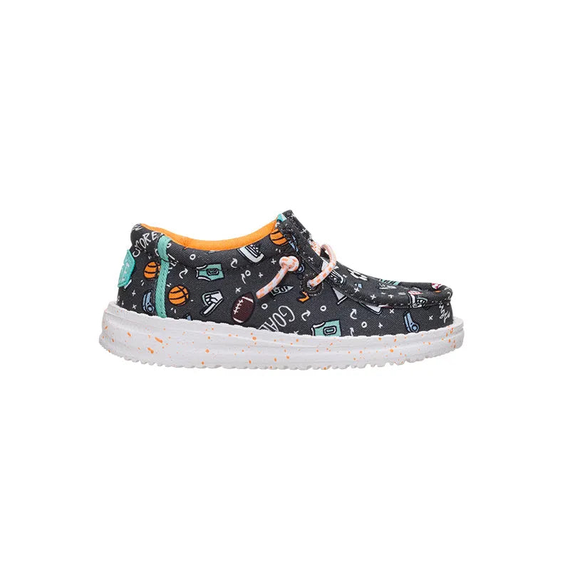 Kid's Toddler Wally Sports Fan Black/Multi