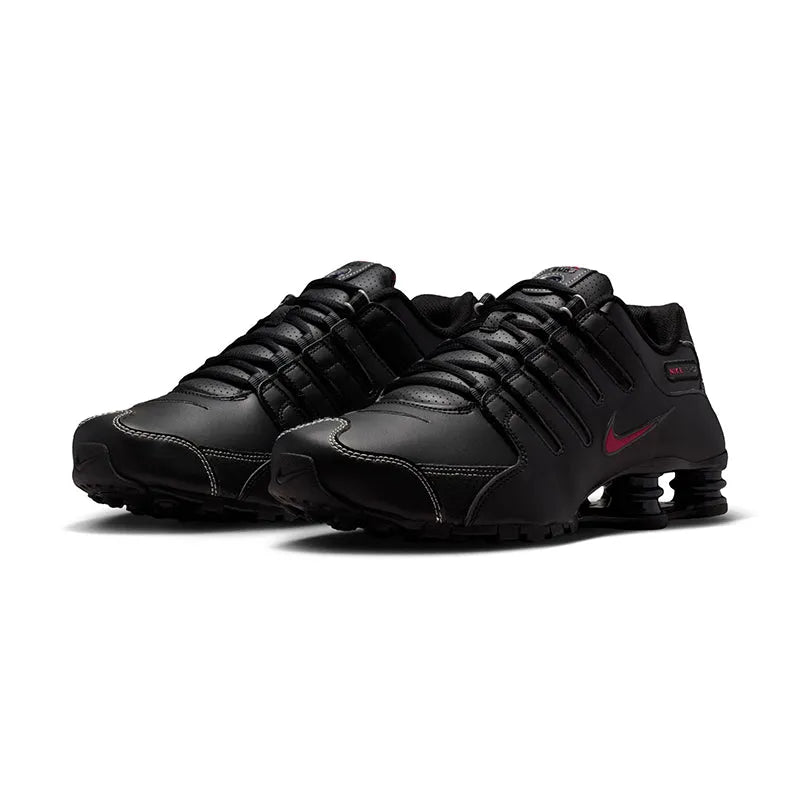 Men's Shox NZ Black/Varsity Red