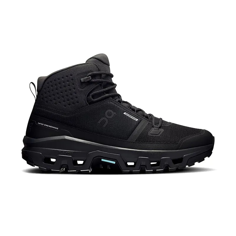 Men's Cloudrock Mid Waterproof Black/Black