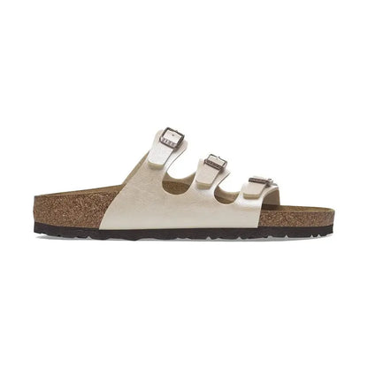 Women's Florida Graceful Pearl White Birko-Flor