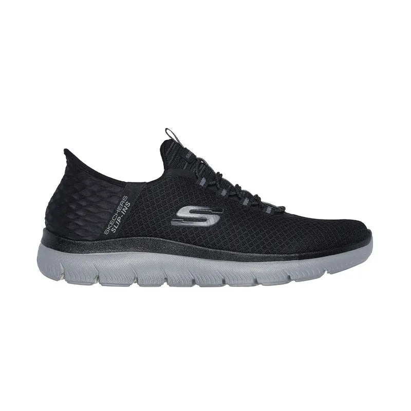 Men's Slip-ins Summits High Range Black Mesh/Trim