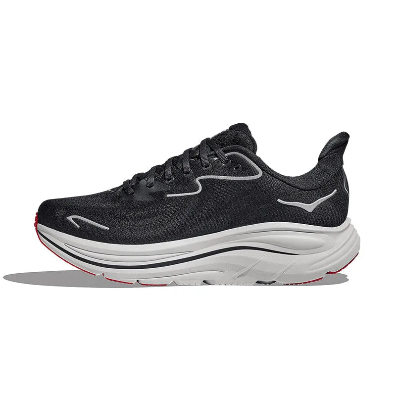 Men's Clifton 10 Black/Silver