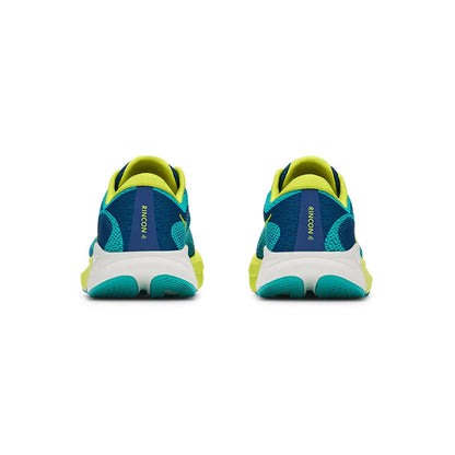 Kid's Grade School Rincon 4 Electric Aqua/Neon