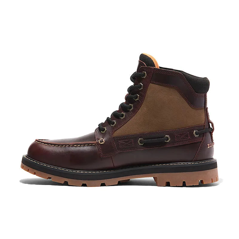Men's Britton Road Burgundy Full Grain