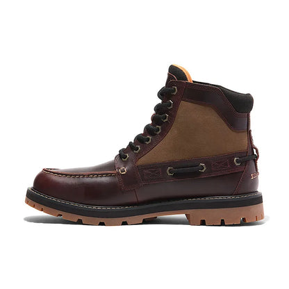 Men's Britton Road Burgundy Full Grain