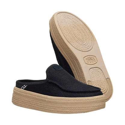 Women's Austin Lift Espadrille Woven Black