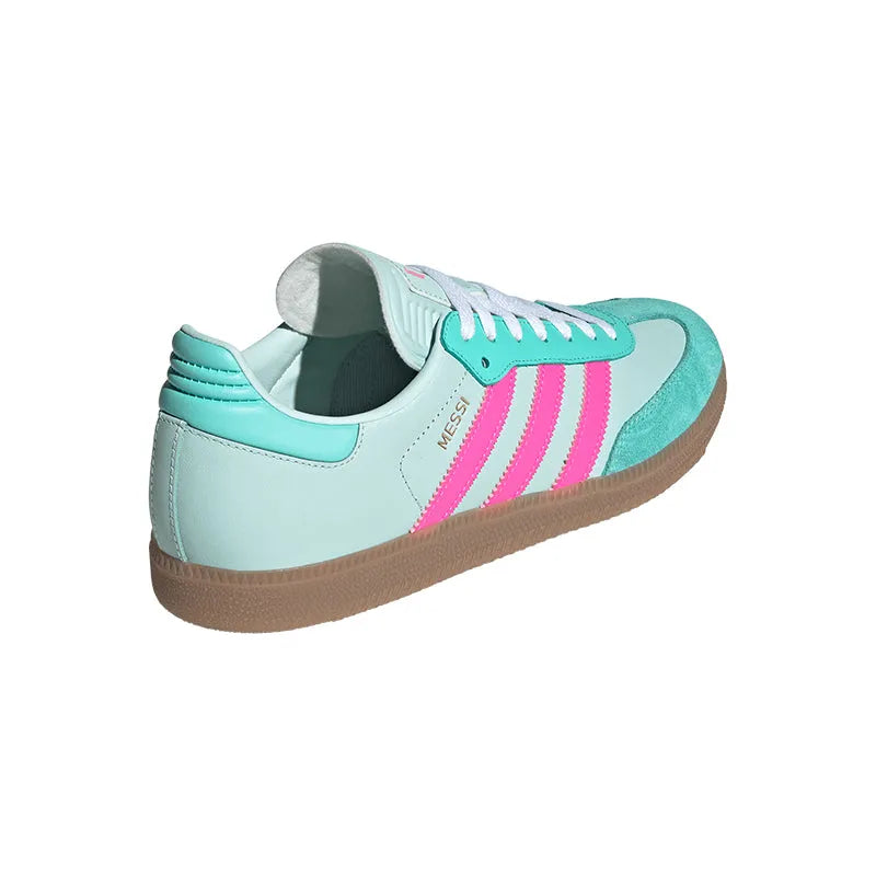 Women's Samba Messi Halo Mint/Pink/Gum