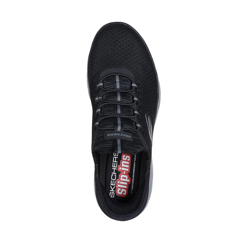 Men's Slip-ins Summits High Range (WIDE) Black Mesh/Trim