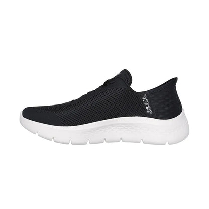 Women's Slip-ins Go Walk Flex Black Textile/White Trim
