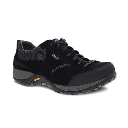 Women's Paisley Waterproof Black/Black Suede
