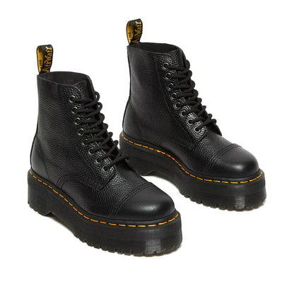 Women's Sinclair Black Milled Nappa Platform
