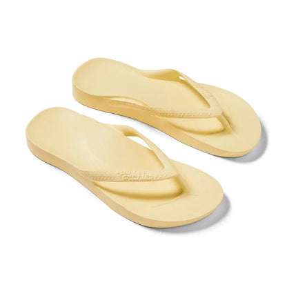 Women's Arch Support Flip Flop Lemon
