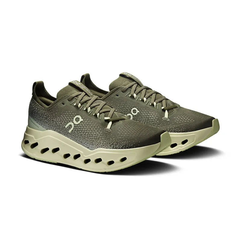 Men's Cloudsurfer Max (WIDE) Olive/Seedling