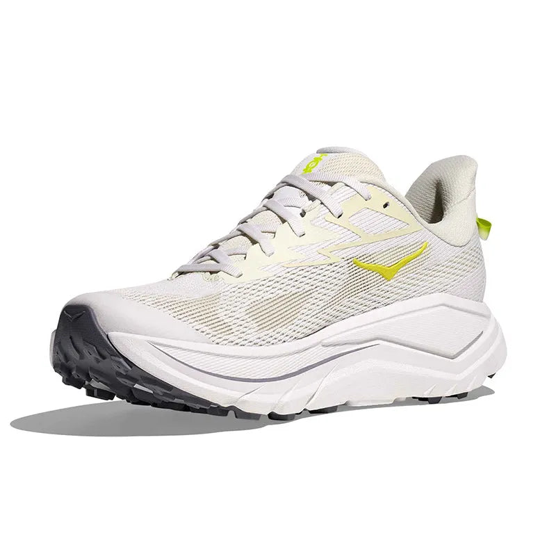 Men's Challenger 8 White/Neon Hoka Citrus
