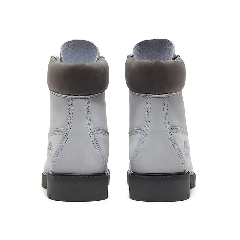 Men's 6" Premium Waterproof Light Blue Nubuck