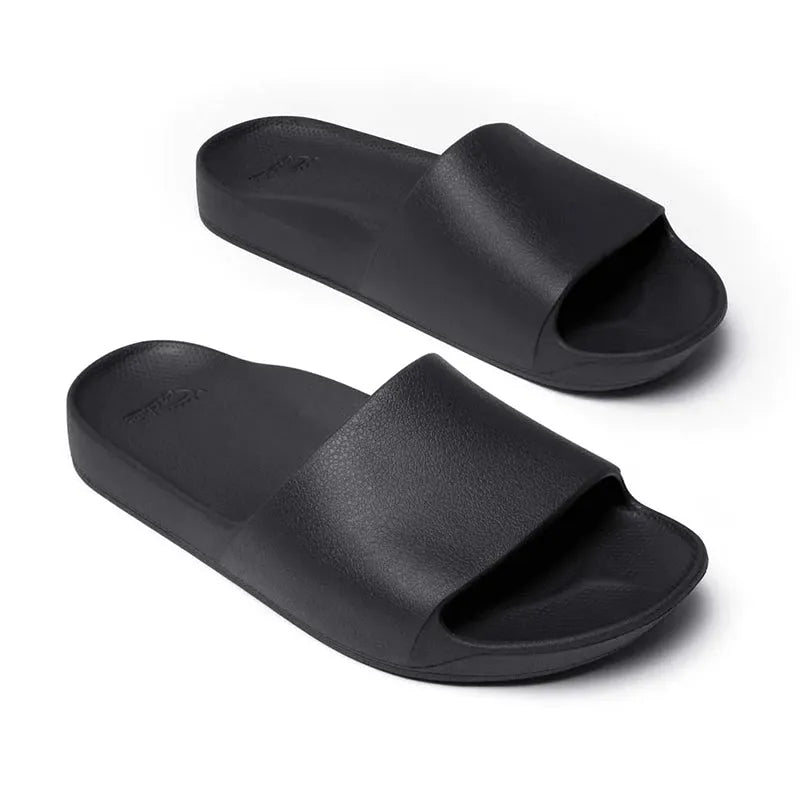 Women's Arch Support Slide Black