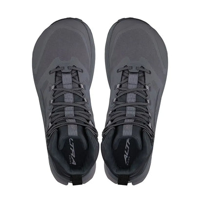 Men's Lone Peak 9 Waterproof Mid Black/Grey