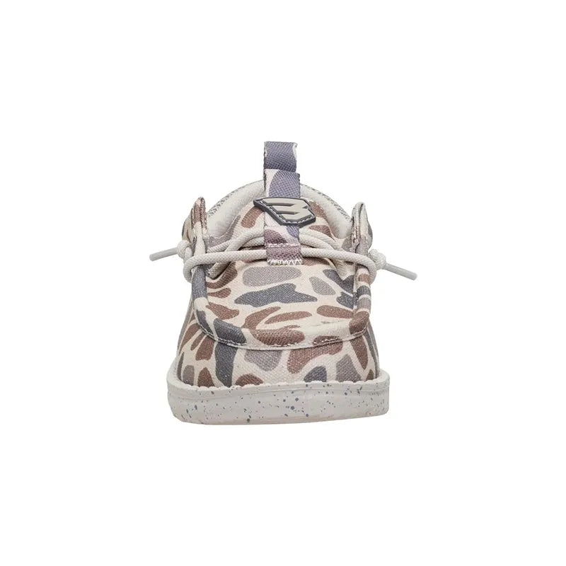 Kid's Grade School Wally Funk Burlebo Taupe/Camo