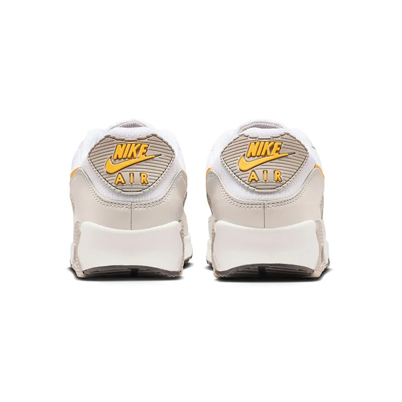 Men's Air Max 90 White/Laser Orange