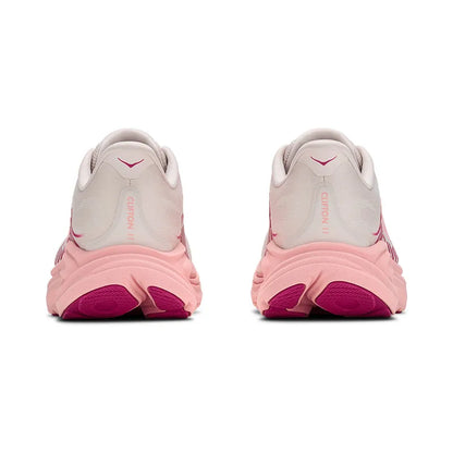 Women's Clifton 11 (WIDE) Rose Cream/Dewy Pink