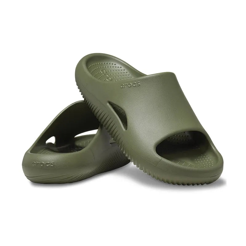 Men's Mellow Recovery Slide Army Green