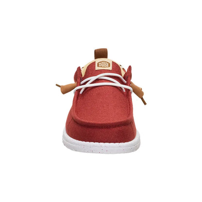 Men's Wally Craft Linen Burnt Red/Multi