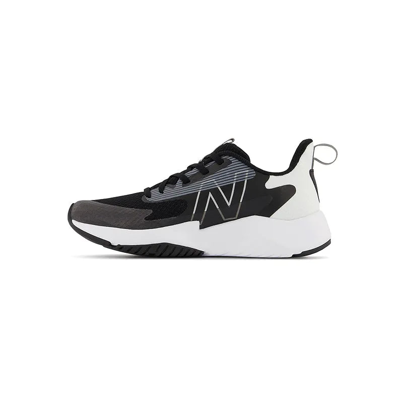 Kid's Grade School Rave Run V2 Black/White