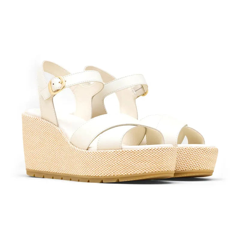 Women's Sunpeak Wedge Ankle Strap Chalk/Gum