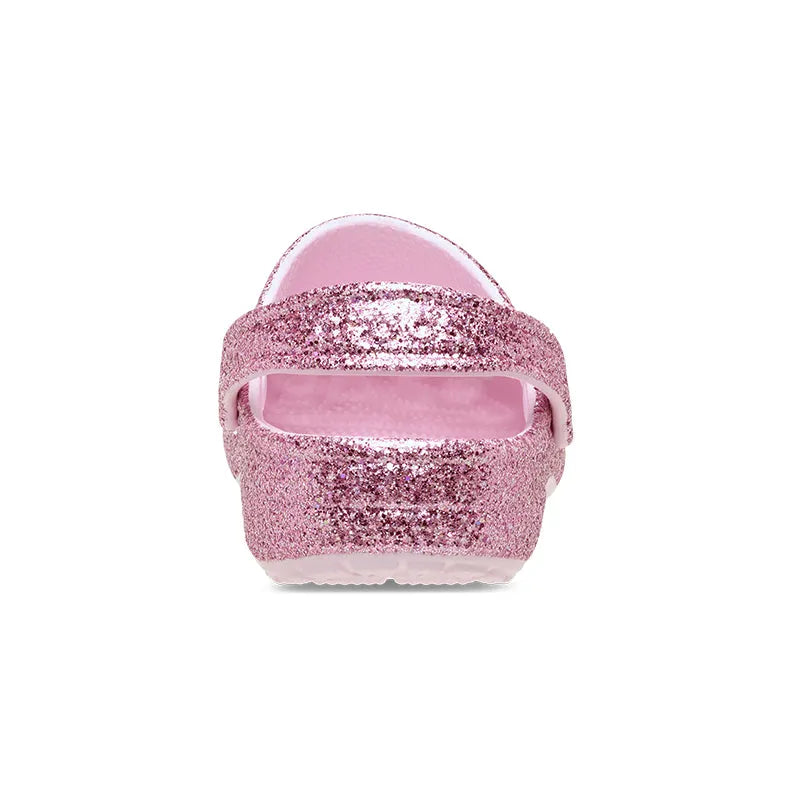 Kid's Preschool Classic Chunky Glitter Clog Pink Milk