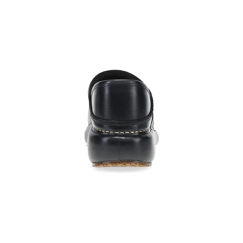 Women's Platform Pro Clog Black Burnished Nubuck